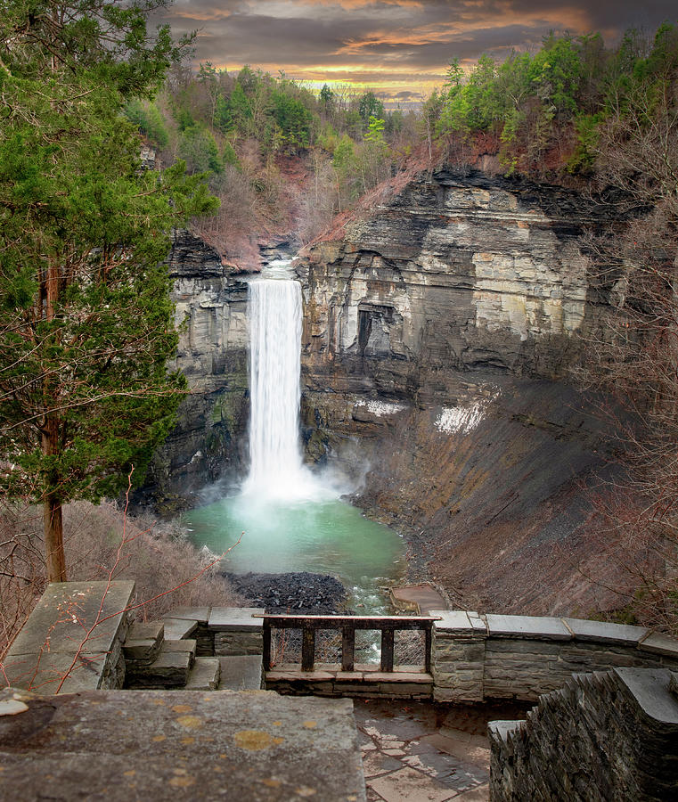 Taughannock Falls Photograph by Angie Mossburg