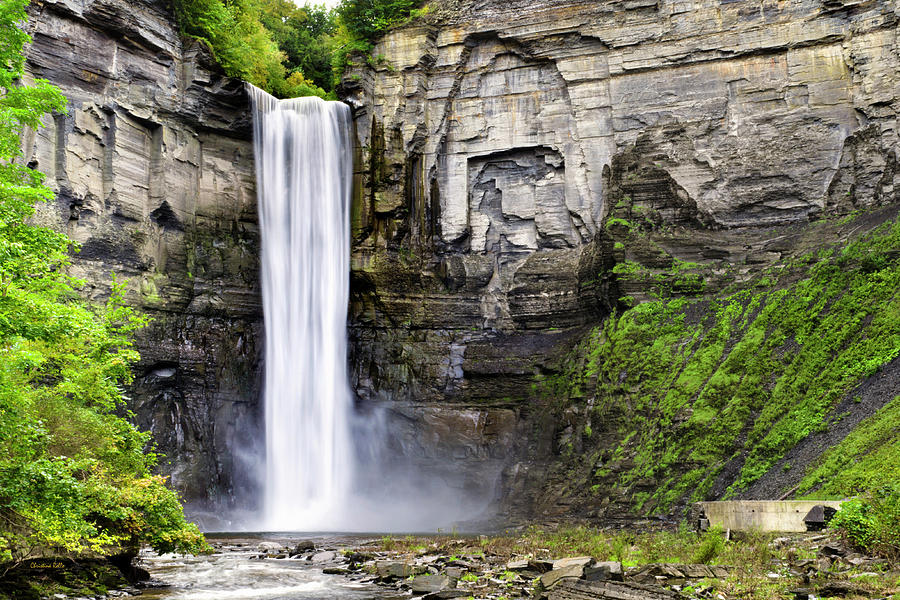 Nature Photograph - Taughannock Falls Gorge by Christina Rollo