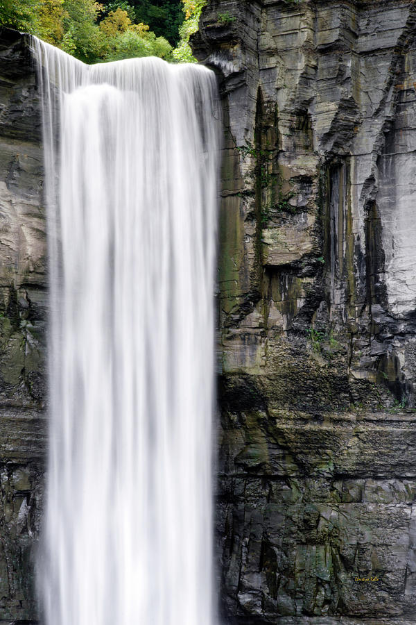 Taughannock Falls Top Of The Waterfall Photograph by Christina Rollo