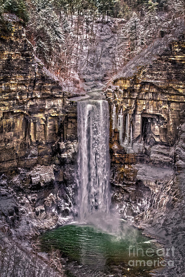 Taughannock Pool Photograph by William Norton