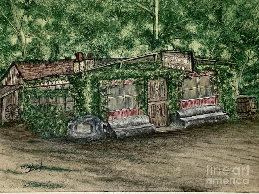 Tavern Painting by Michael Silbaugh