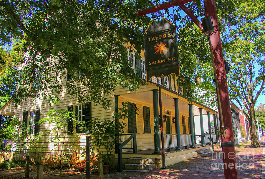 Tavern Old Salem  6153 Photograph by Jack Schultz
