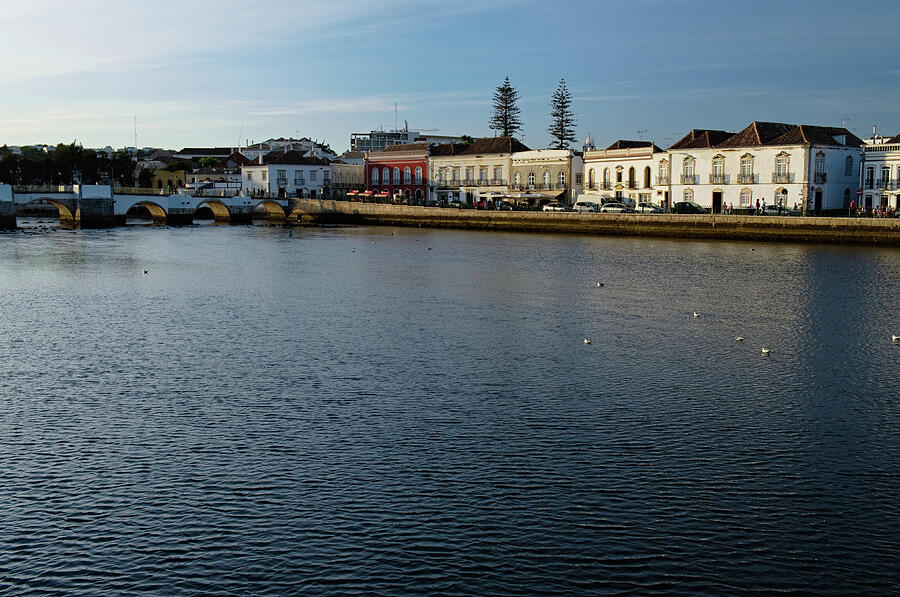 Tavira City and River Photograph by Angelo DeVal