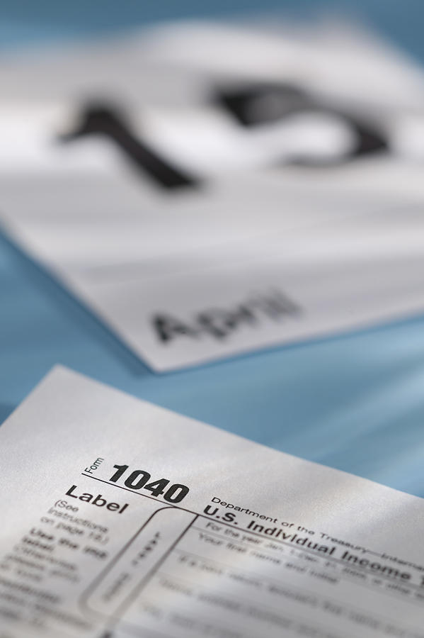 Tax day Photograph by Comstock Images