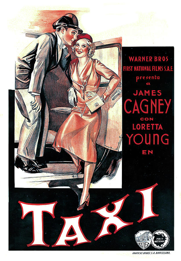 Taxi, 1932 Mixed Media by Movie World Posters