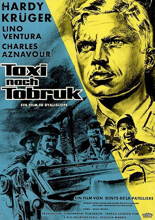 taxi For Tobruk, 1961 Mixed Media