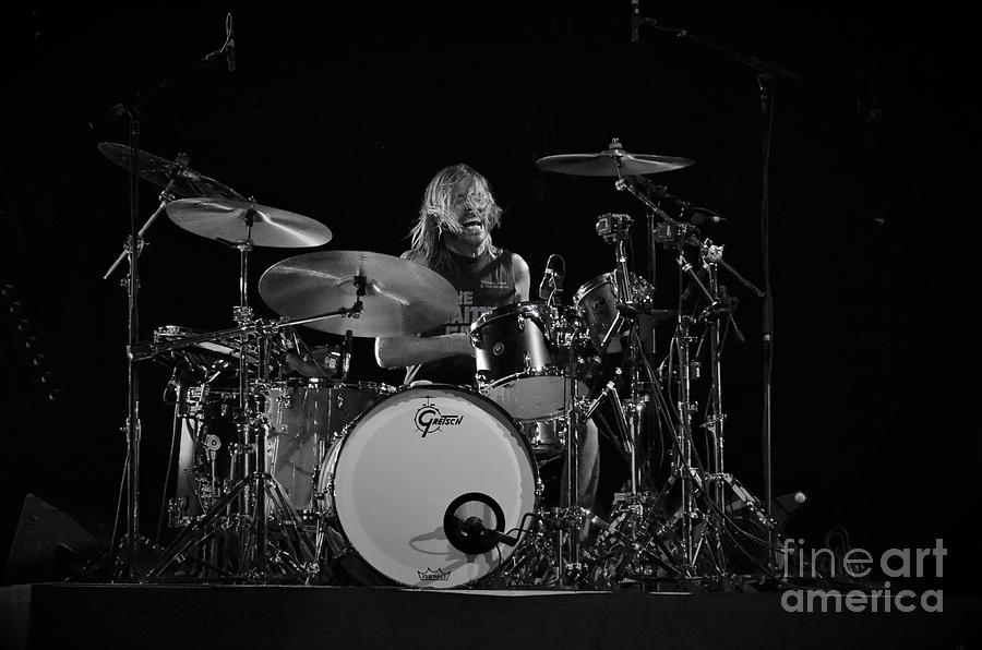 Taylor Hawkins on Drums Photograph by La Dolce Vita