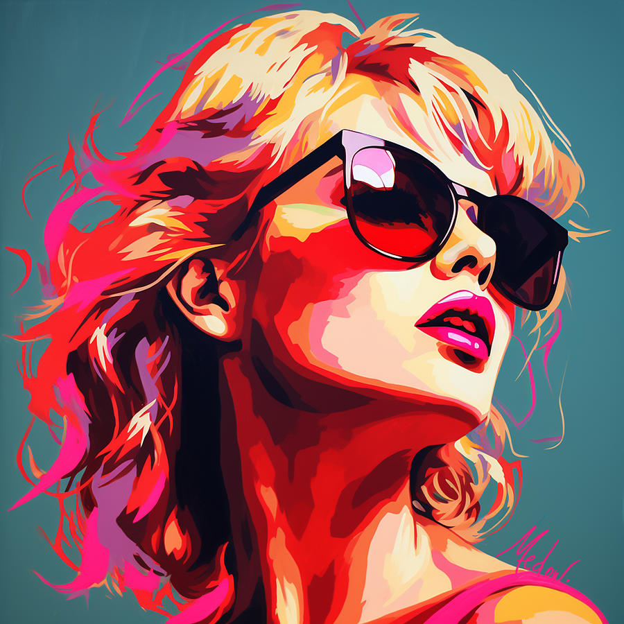 Taylor Swift IX Painting by Jackie Medow-Jacobson