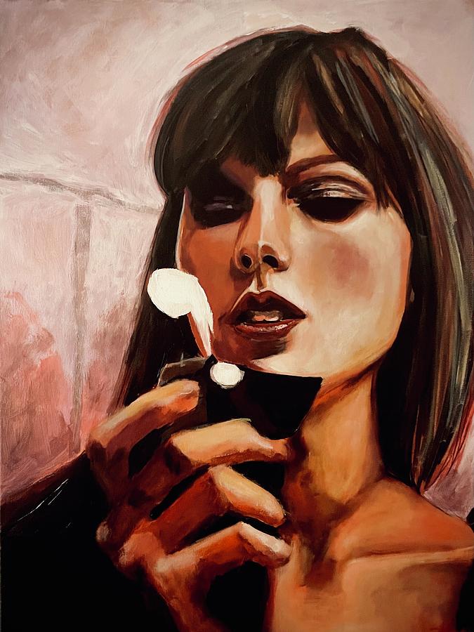 Taylor Swift Midnights Painting by Joel Tesch