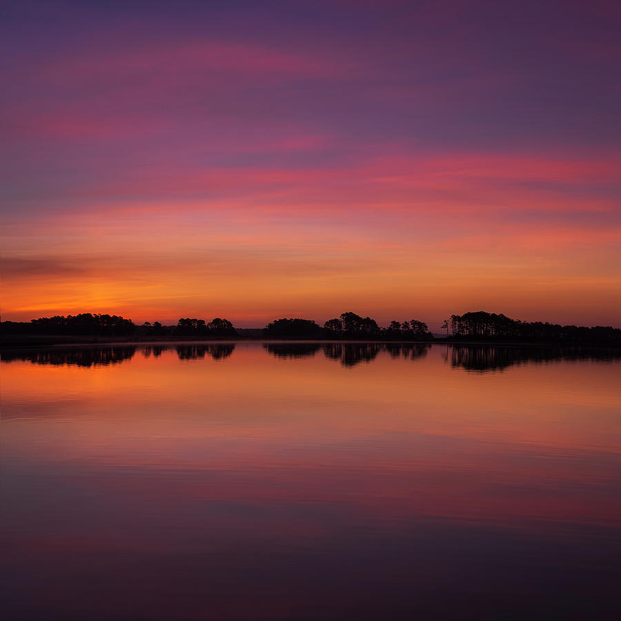 Taylors Island Dawn 1 Photograph by Robert Fawcett