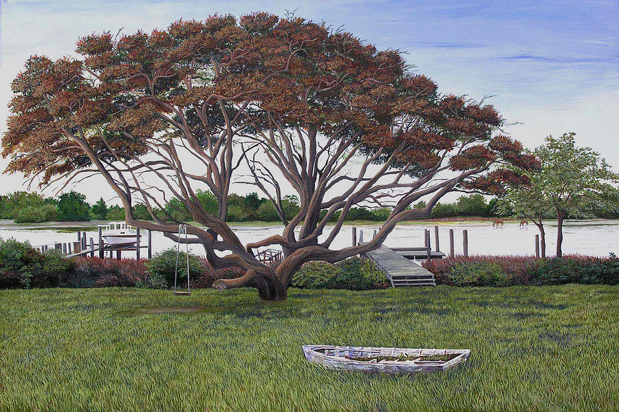 Boat Painting - Taylors Pause by Sharon Kearns