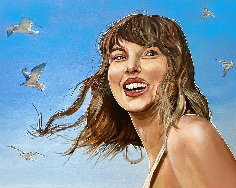 Taylor Swift Painting - Taylors Version 1989 by Joel Tesch