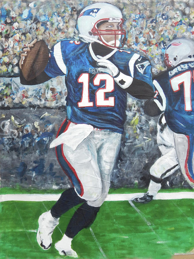 Tb12 Mixed Media - Tb12goat by Jorge Delara Tb12 Mixed Media - Tb12goat by Jorge Delara