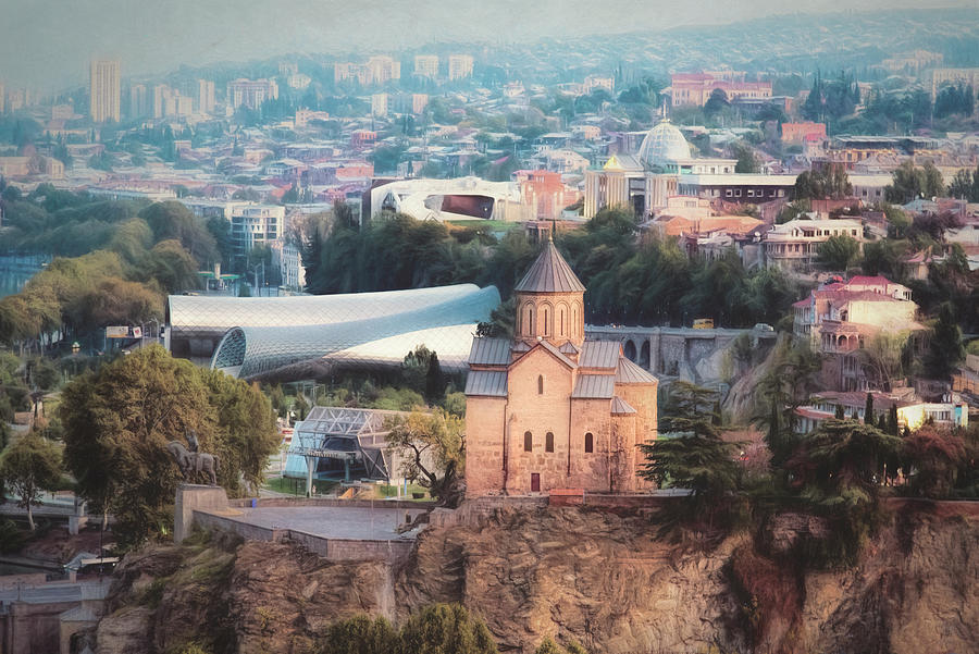 Tbilisi Cityscape 2 Photograph by Claude LeTien
