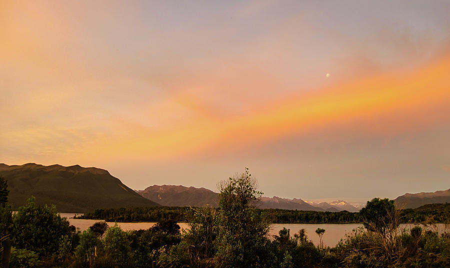 Te Anau Sunset Photograph by John Marr