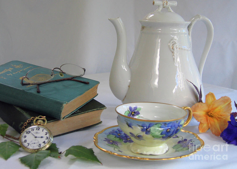 Tea and Nostalgia Photograph by Paula Joy Welter