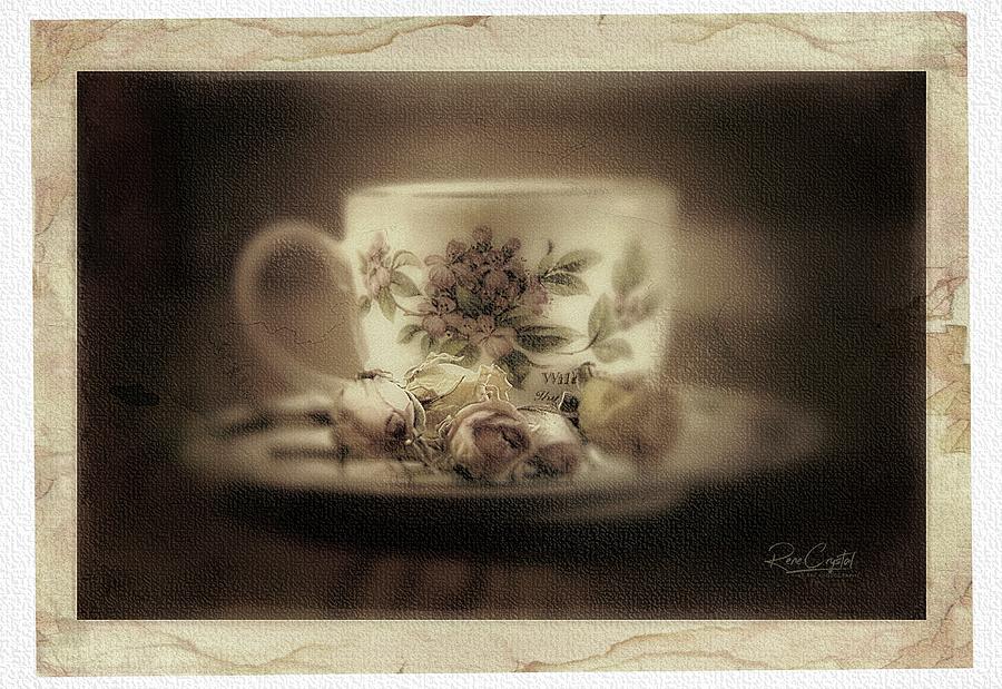 Tea And Roses Photograph by Rene Crystal
