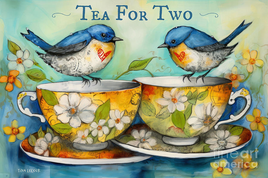 Tea For Two Painting