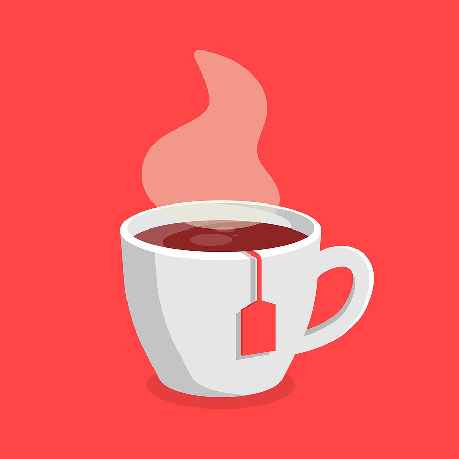 Tea Mug Icon Vector Design. Drawing by Designer29