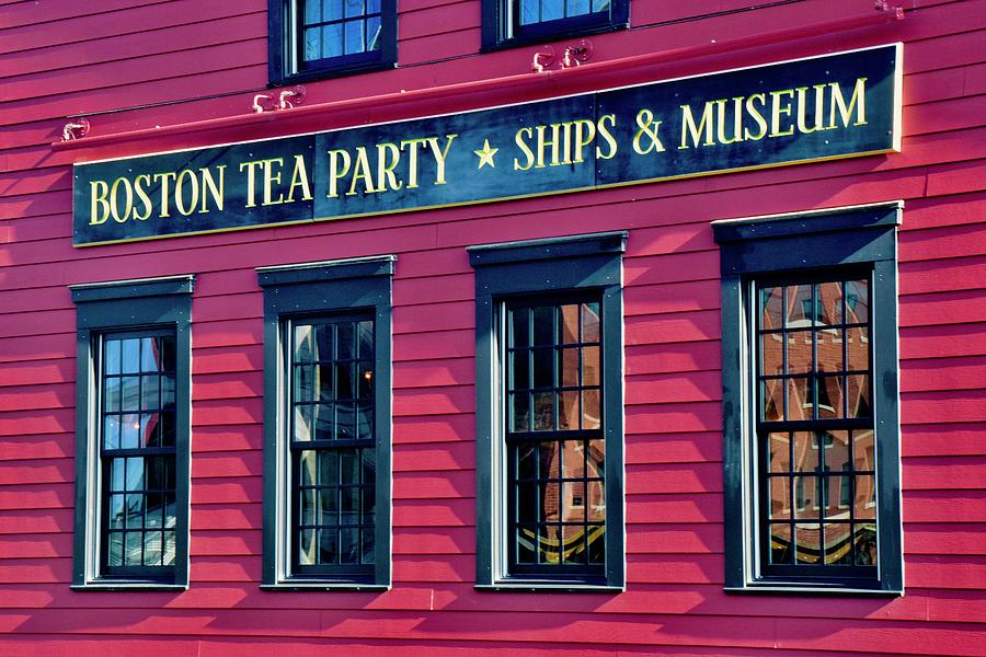 Tea Party Ships and Museum Photograph by Frozen in Time Fine Art Photography