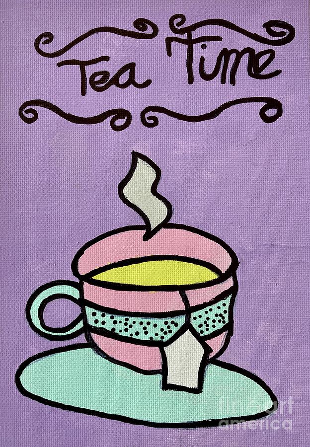 Tea Time Painting by Sean Brushingham - Fine Art America