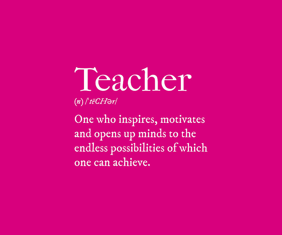 Teacher Appreciation Digital Art by MondoHive | Fine Art America