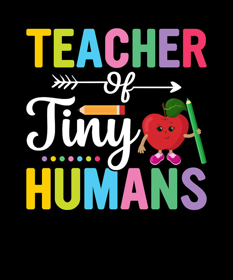 Teacher Tiny Humans Digital Art by Alberto Rodriguez - Fine Art America