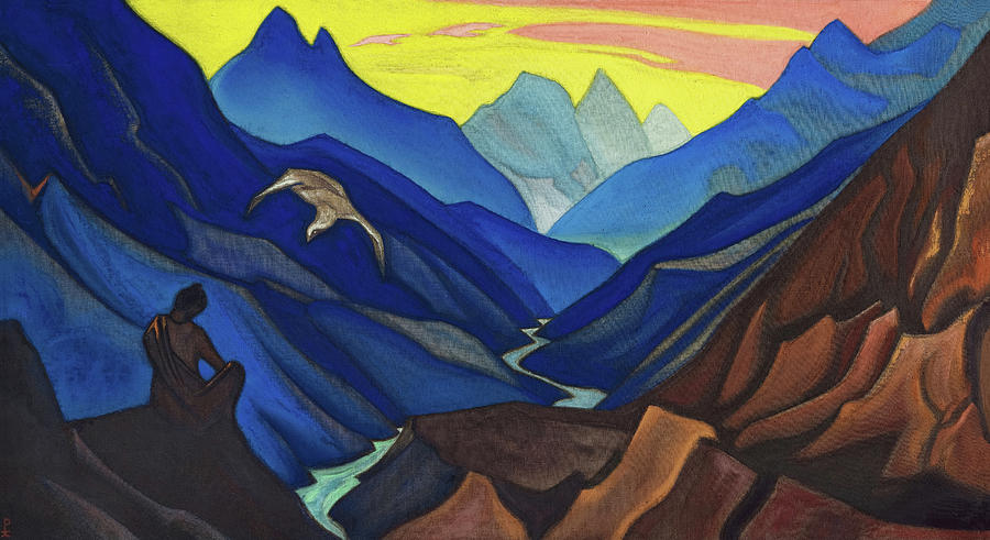 Nicholas Roerich Painting - Teachers Legacy by Nicholas Roerich
