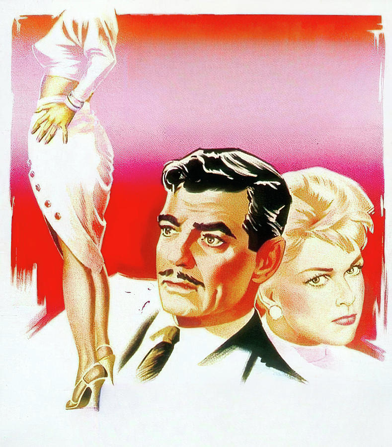 Teachers Pet, 1958, movie poster painting Painting by Movie World Posters