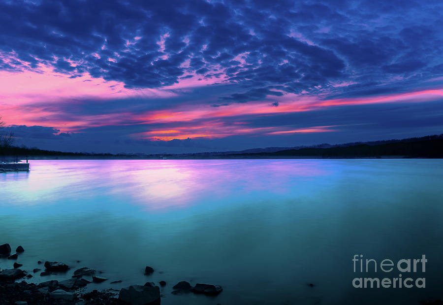 Teal Sea Blue Skies Photograph by Francis O'Neill Fine Art America