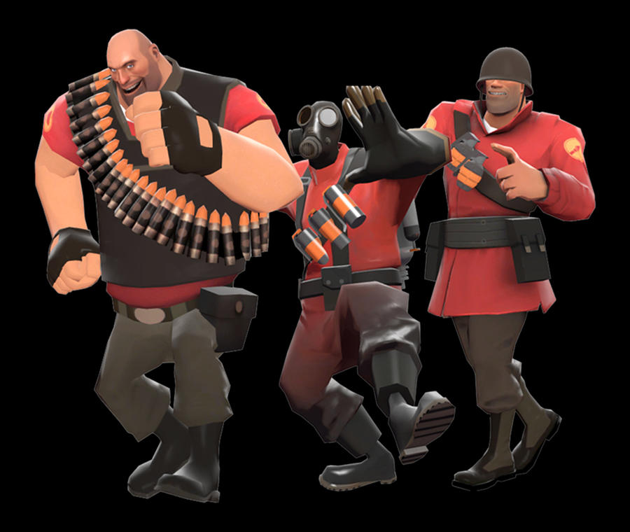 Team Fortress 2 - Conga Digital Art by Gene Bradford