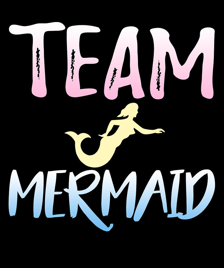 Team Mermaid Digital Art by Jacob Zelazny