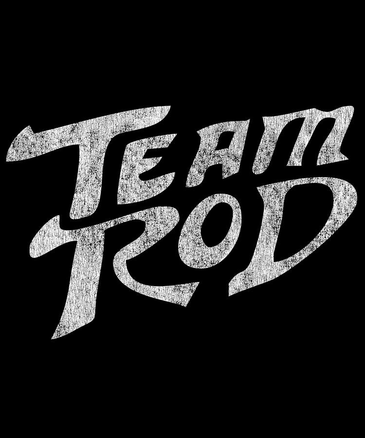 Team Rod Retro Digital Art by Flippin Sweet Gear