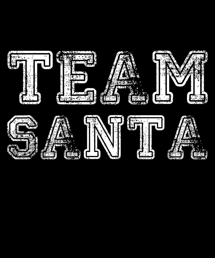Team Santa Group Family Christmas Digital Art by Flippin Sweet Gear ...
