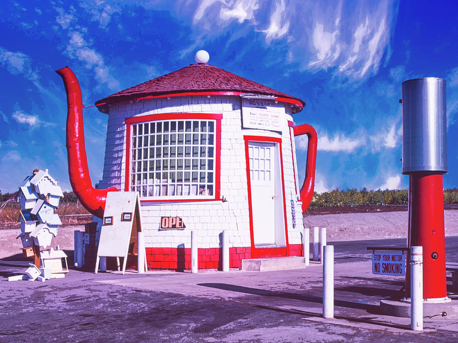 Teapot Dome Gas Photograph by Dominic Piperata