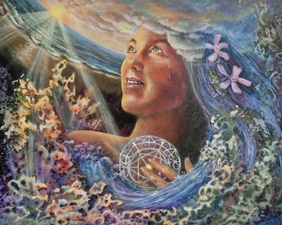 Tears of Joy Painting by Selena Wilson