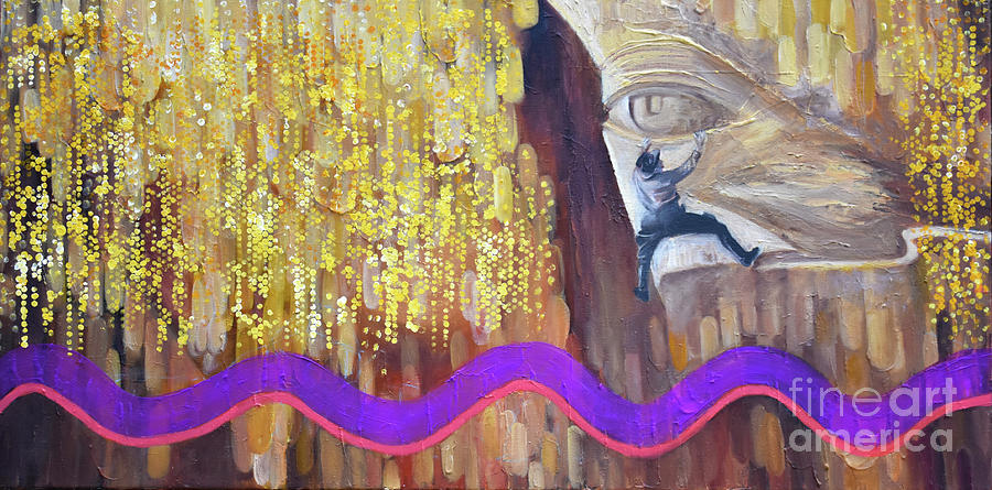 Tears of the Ancients Painting by Anne Cameron Cutri