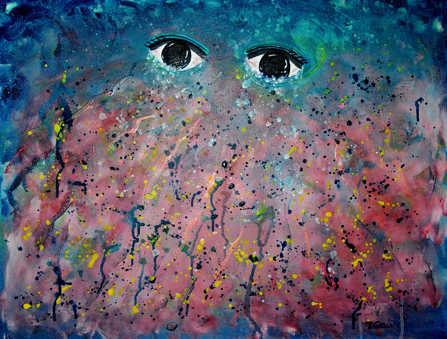 Tears of the Goddess Painting by Vallee Johnson