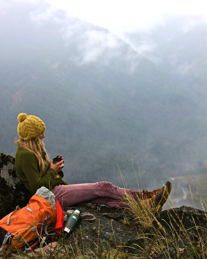 Teatime in a High Place Photograph by Jillian Lukiwski