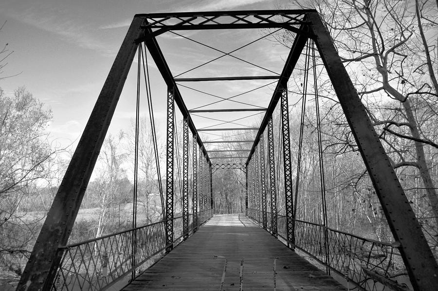 Tebbs Bend Iron Bridge Photograph by Stacie Siemsen