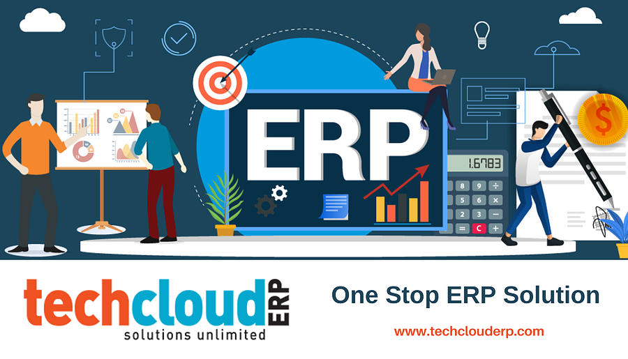 Tech Cloud ERP's One Stop ERP Solution Mixed Media by Tech Cloud ERP