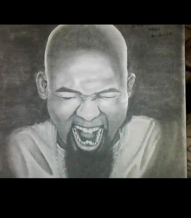 Tech N9ne Drawing by Brandon Hess - Pixels