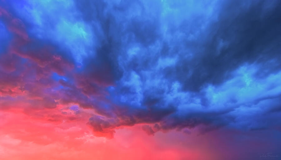 Technicolor Sky Photograph by Rick Furmanek