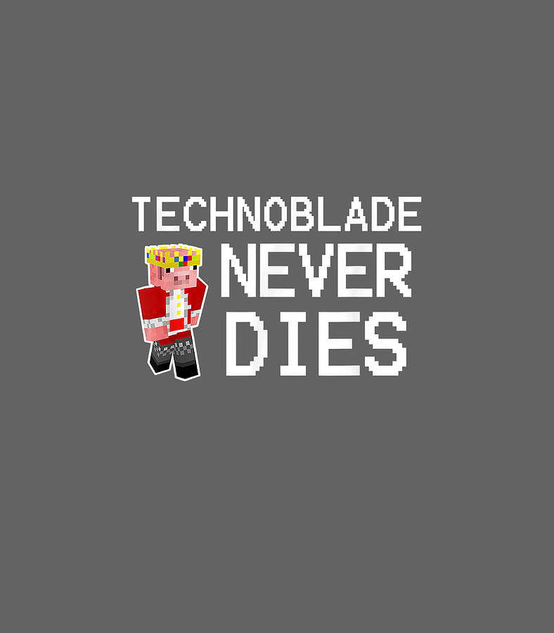  Wall Decor Sign - technoblade Never Dies Games Poster