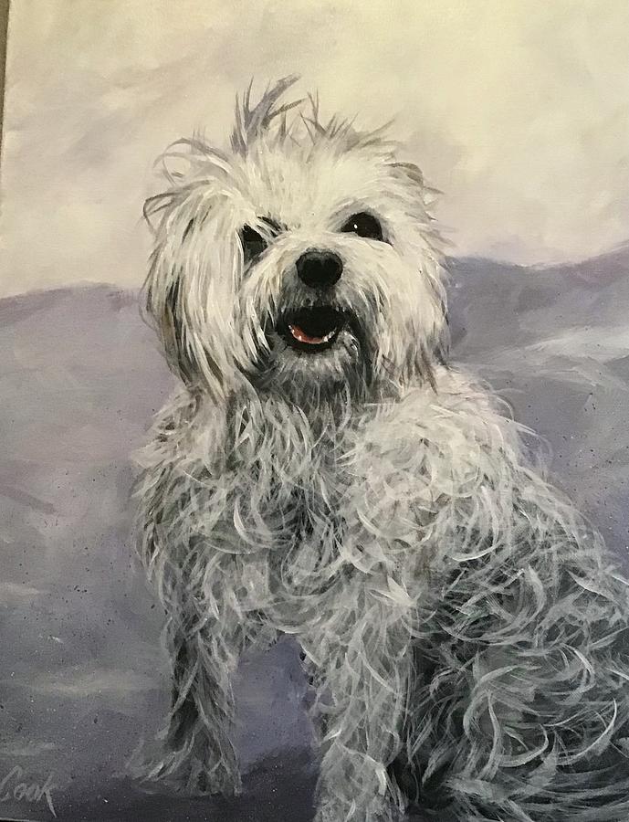Ted Painting by Michael Cook