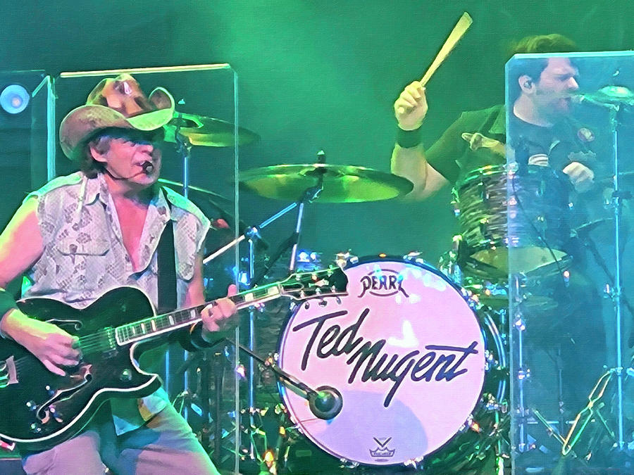 Ted Nugent Photograph by Donna Kennedy
