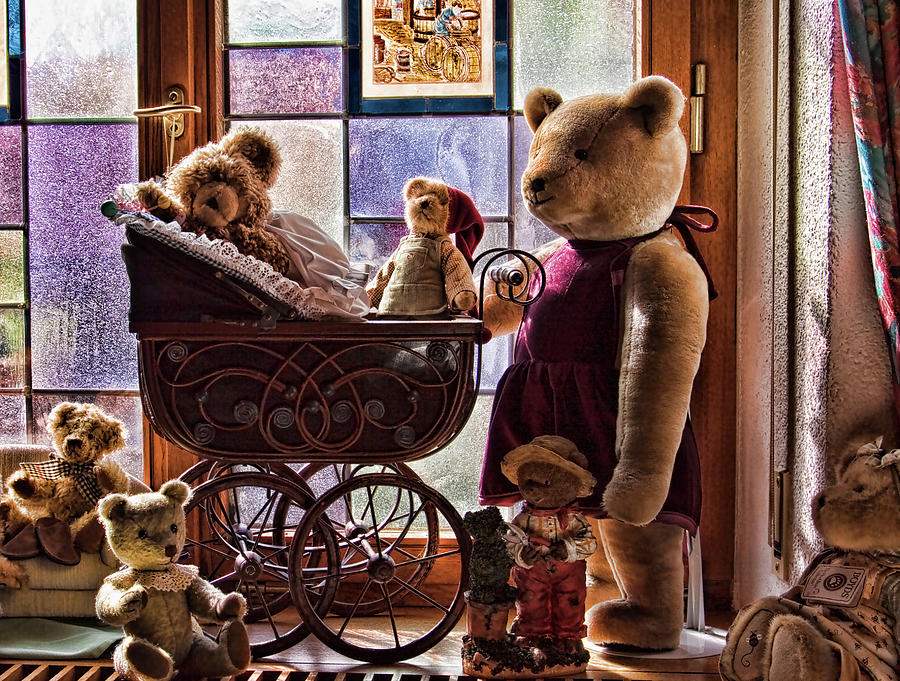 Teddy Bear family in Germany Photograph by Tatiana Travelways
