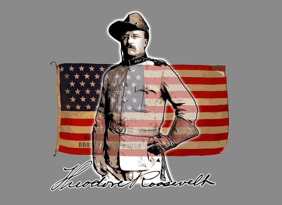 Teddy Roosevelt Digital Art