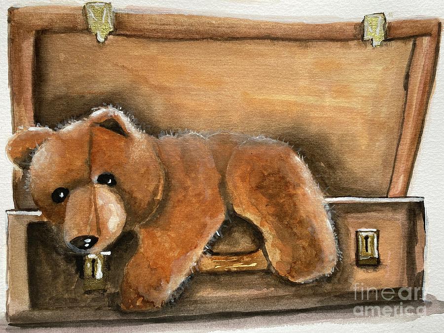 Teddy  Painting by Sharron Knight