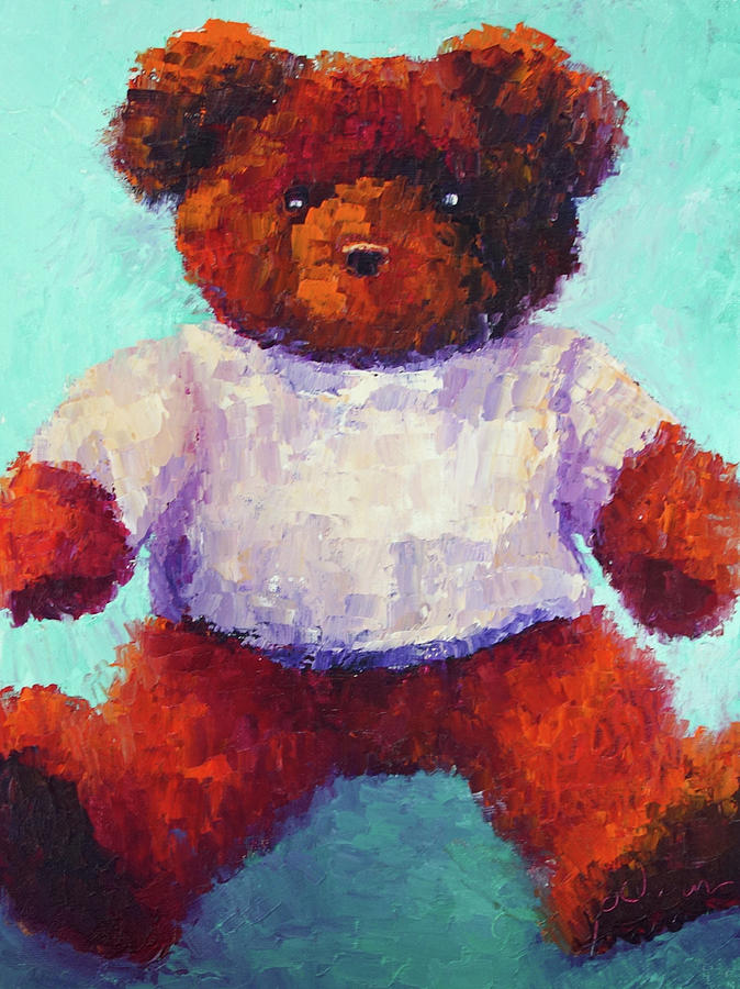 Teddy Painting by Terry Chacon